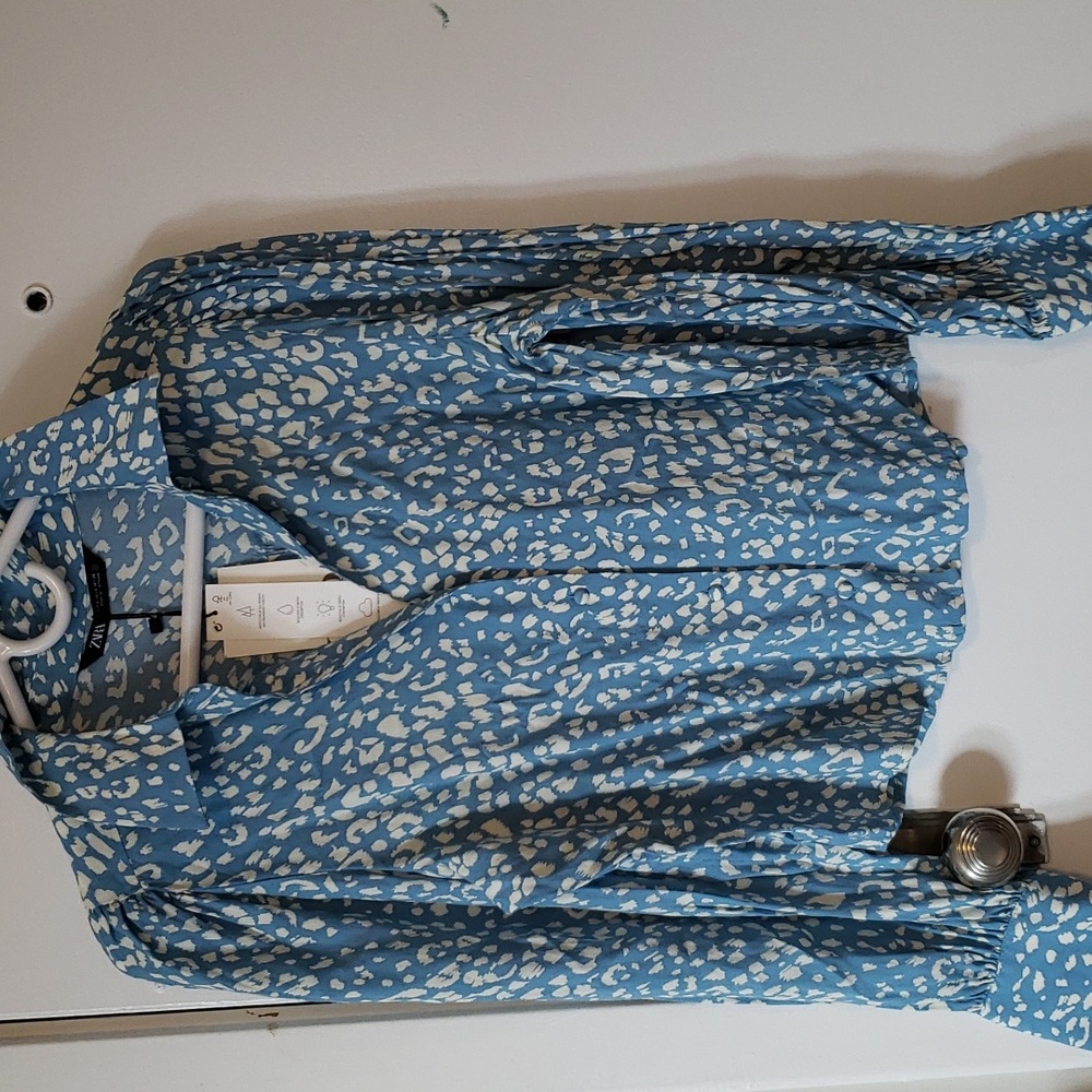Zara buttoned blouse